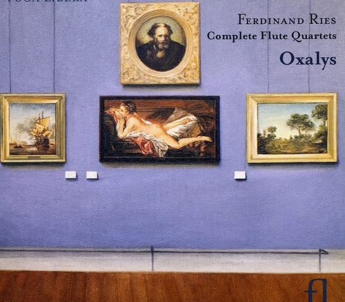 CD cover with portraits in frames on a lavender wall.