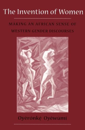 Book cover with maroon background, white text, and a cubist-style illustration of two figures.