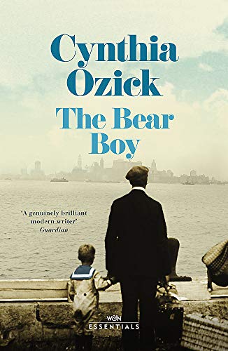 Book cover: a boy and man stand looking at a cityscape.