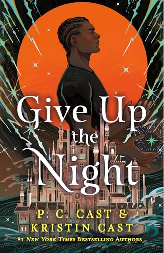 Book cover: profile of a dark-skinned person before a glowing city.