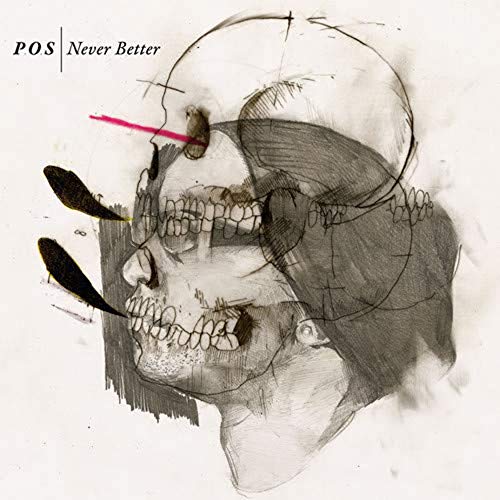 CD cover: graphite sketch of a face with skull-like features.