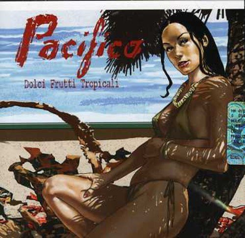 CD cover: woman with dark hair, tropical beach background, "Pacifico" text.