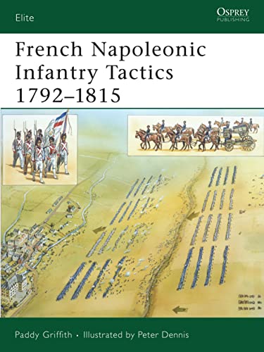 Book cover depicting Napoleonic infantry, horses, and battlefield diagrams.