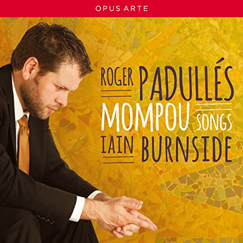 CD cover: Man in suit with text āPadulles, Mompou, Burnsideā.