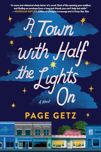 Book cover for “A Town with Half the Lights On” by Page Getz.