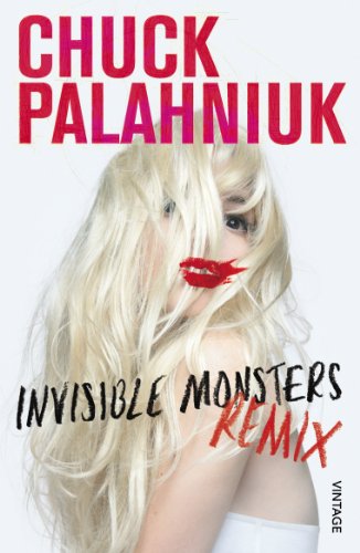 Book cover featuring a blonde woman with bright red lipstick and messy hair.