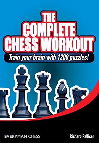 Book cover featuring chess pieces and bold red text: "The Complete Chess Workout".