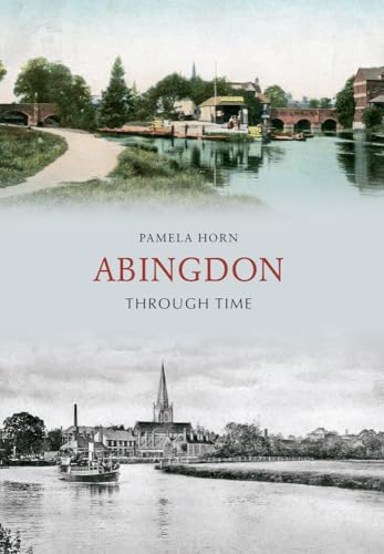Book cover: “Abingdon Through Time” with historical riverside scenes.