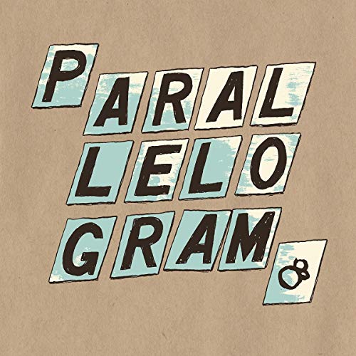 Album cover for "Parallelogram / Various" with cut-out letter typography.