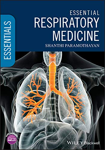 Book cover: “Essential Respiratory Medicine” with a lung illustration.