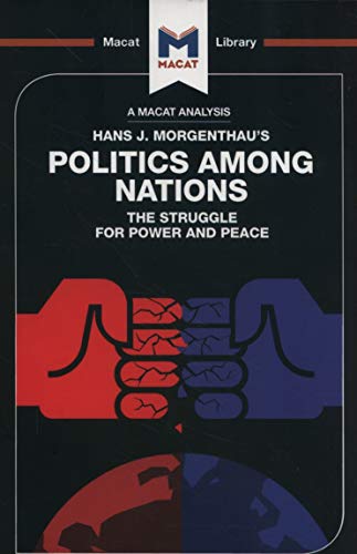 Book cover: "Politics Among Nations" with hands clasping a globe.