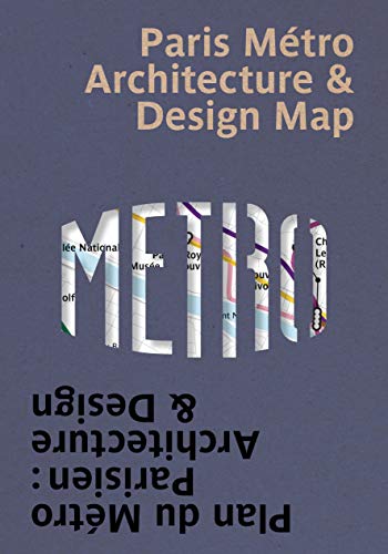 Map cover displaying āParis MĆ©tro Architecture & Designā text over station imagery.