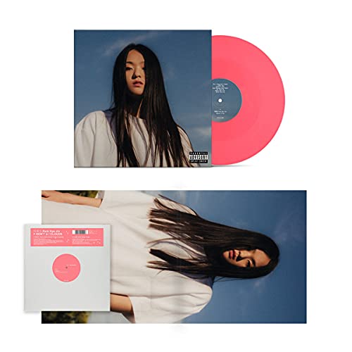 Park Hye Jin album cover and hot pink vinyl record displayed together.