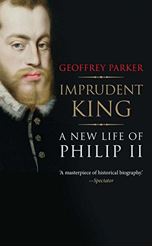Book cover featuring a portrait of Philip II of Spain.