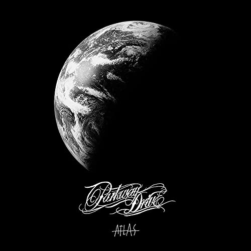 Parkway Drive "Atlas" album cover: Earth image with band logo below.
