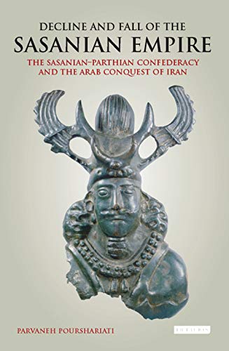 Book cover featuring a Sasanian metal bust with a prominent winged crown.