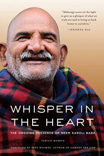 Book cover featuring a smiling portrait of Neem Karoli Baba.