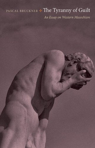 Book cover: “The Tyranny of Guilt” featuring a sculpture of a grieving figure.