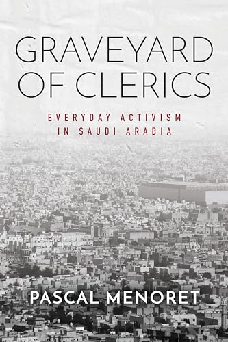 Book cover: "Graveyard of Clerics" with a city skyline background.