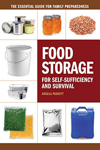 Book cover displaying canned goods, jars, and containers for food storage.