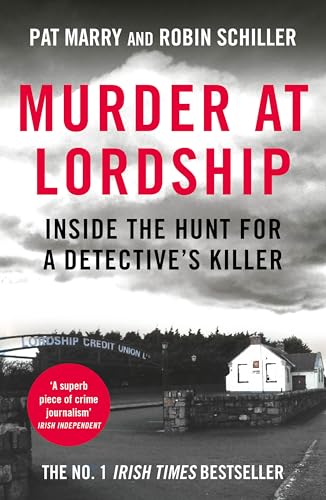 Book cover: "Murder at Lordship" with a rural Irish landscape background.