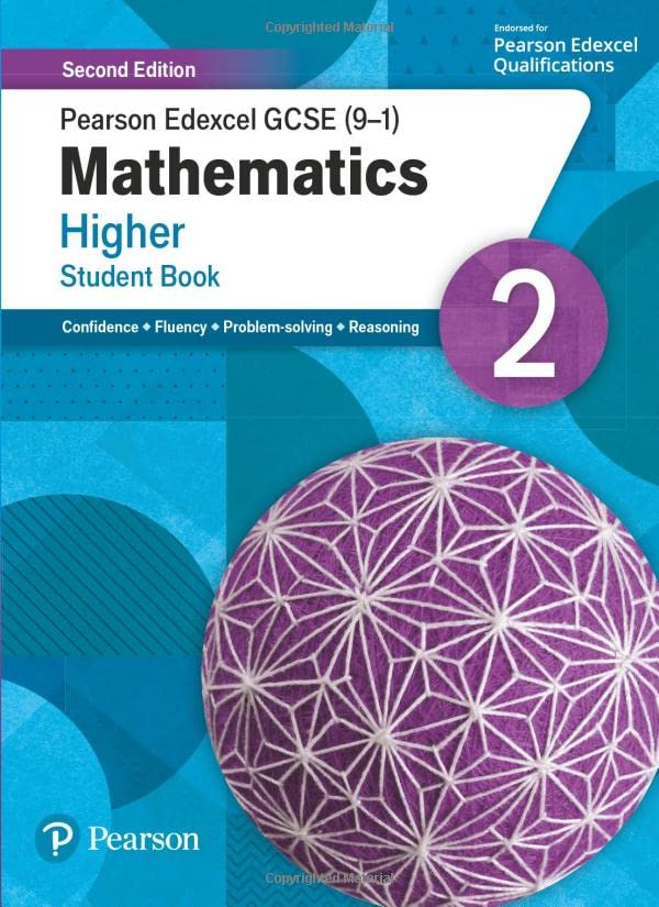 GCSE Mathematics Higher Student Book 2, second edition, with geometric sphere.