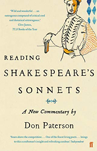 Book cover featuring a line drawing of a man in Elizabethan clothing holding a book.