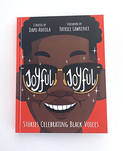 Book cover featuring an illustrated Black person wearing sunglasses with the word Joyful written.