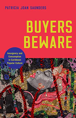 Book cover: "Buyers Beware" with colorful collage of a panther’s face.
