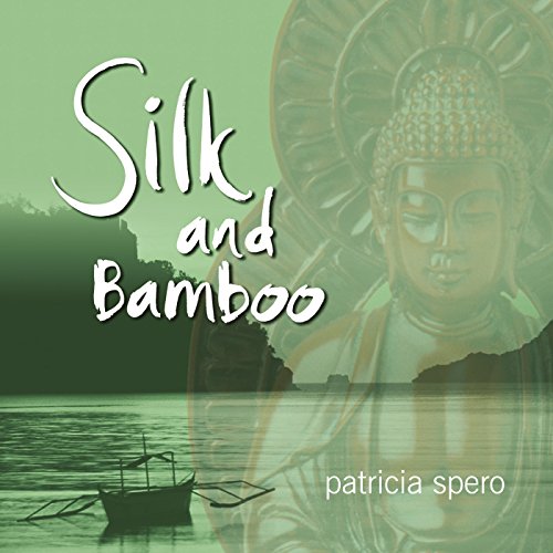 "CD cover with Buddha statue and boat on water, green-toned image."