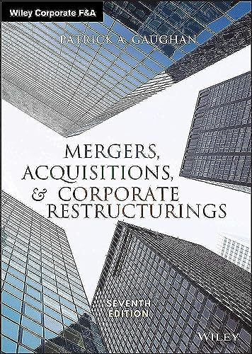 Book cover for "Mergers, Acquisitions, & Corporate Restructuring," seventh edition.