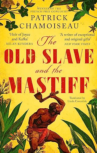 Book cover: a muscular man with an axe amidst lush green foliage.