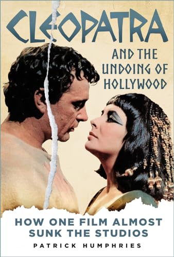Book cover featuring Elizabeth Taylor and Richard Burton, titled "Cleopatra.
