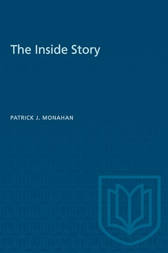 Book cover for "Meech Lake: The Inside Story" by Patrick J. Monahan.