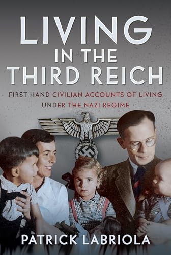 Book cover: "Living in the Third Reich" with a historical photograph.