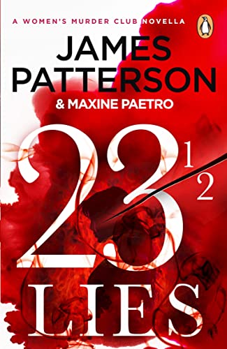 Book cover with large red numerals "23 ½" and a shadowy figure.