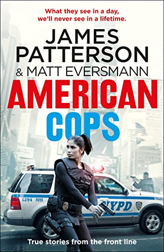 Book cover: "American Cops" featuring a police officer with a city background.