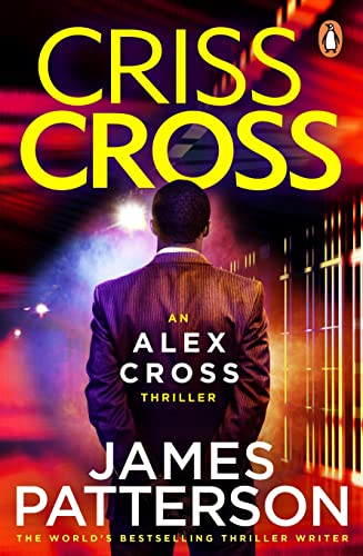 Book cover: "Criss Cross" by James Patterson, featuring a man’s back.