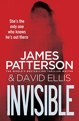 Red book cover with blurred figure and large white title "INVISIBLE".