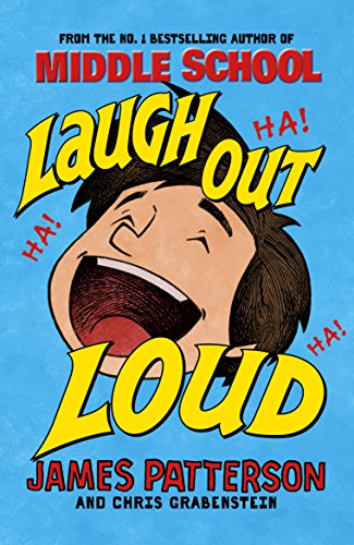 Book cover: Cartoon boy laughing with large, bold text "Laugh Out Loud".