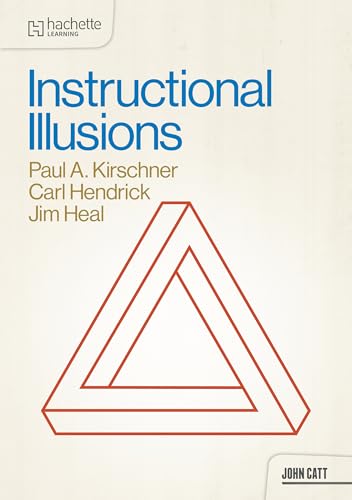 Book cover for "Instructional Illusions" featuring a Penrose triangle.