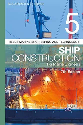 Book cover: "Reeds Vol 5: Ship Construction" with shipyard image.