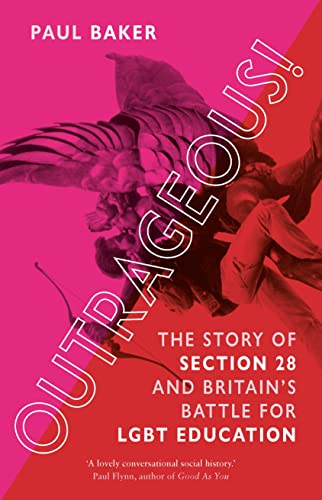 Book cover with pink and red background featuring a classical statue and bold text.