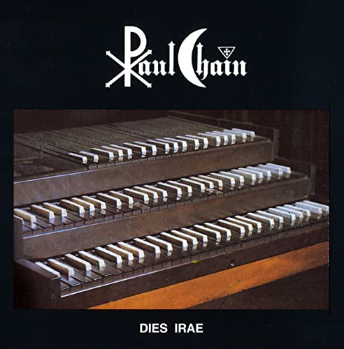 CD cover for Paul Chain’s “Dies Irae” featuring a pipe organ.