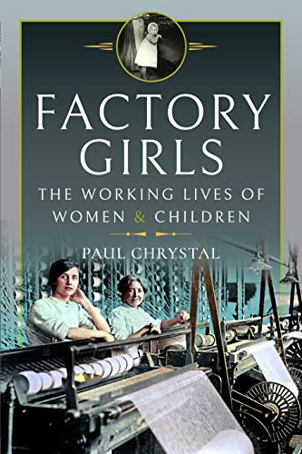 Book cover depicting factory workers, titled “Factory Girls.”
