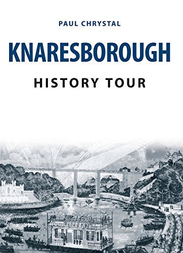 Book cover for “Knaresborough History Tour” featuring a bridge illustration.