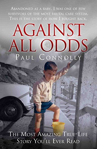 Book cover: a young boy stands near a car and building, titled āAgainst All Odds.ā