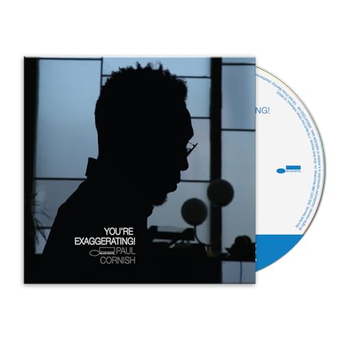 CD case with a silhouette of a man in profile, titled "You're Exaggerating!".