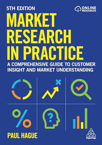 Blue book cover with yellow text and colorful data icons.