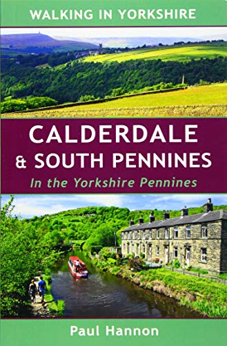 Book cover showing a canal, stone houses, and hills in the Yorkshire Pennines.
